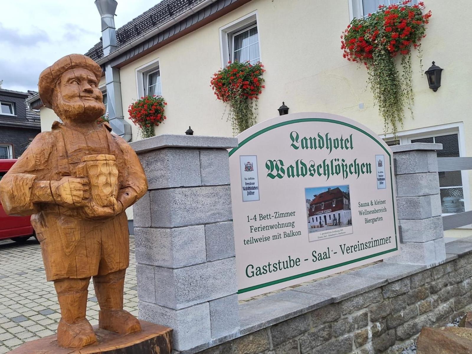 Landhotel Waldschlößchen Sohland an der Spree Exterior foto